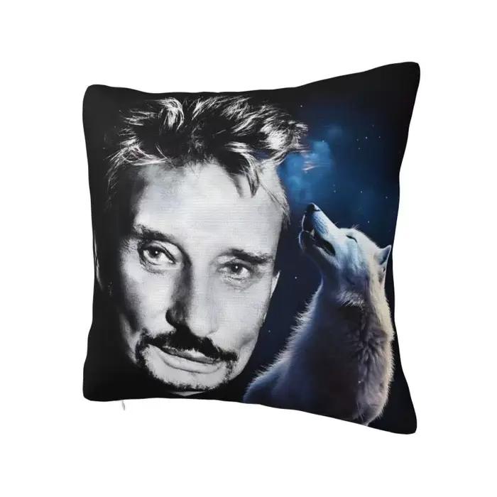 Housse de coussin en velours et Polyester