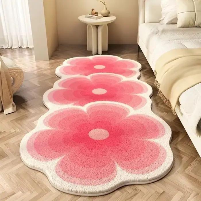 VIKAMA Tapis de sol doux et chaud pour chevet