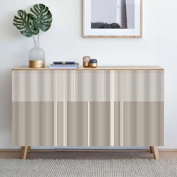 Rideau d'armoire auto-adhésif