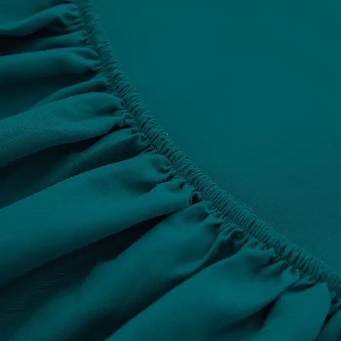 1 pièce de drap de lit de couleur unie pour chambre à coucher