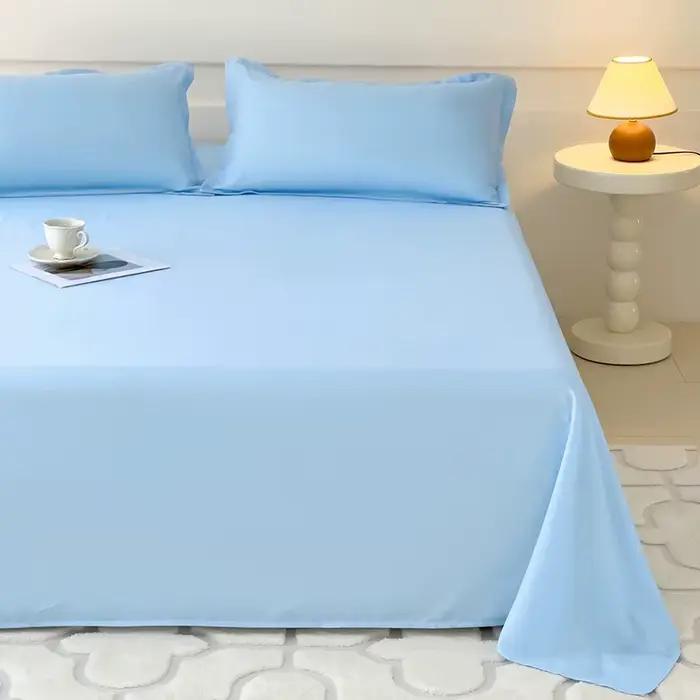 1 PC drap de lit bleu ciel