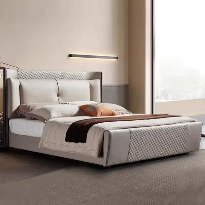 Plate-forme lit de couchage enfants cadre bébé reine lit Double moderne Massage beauté européen Simple en bois Beliche Salon meubles