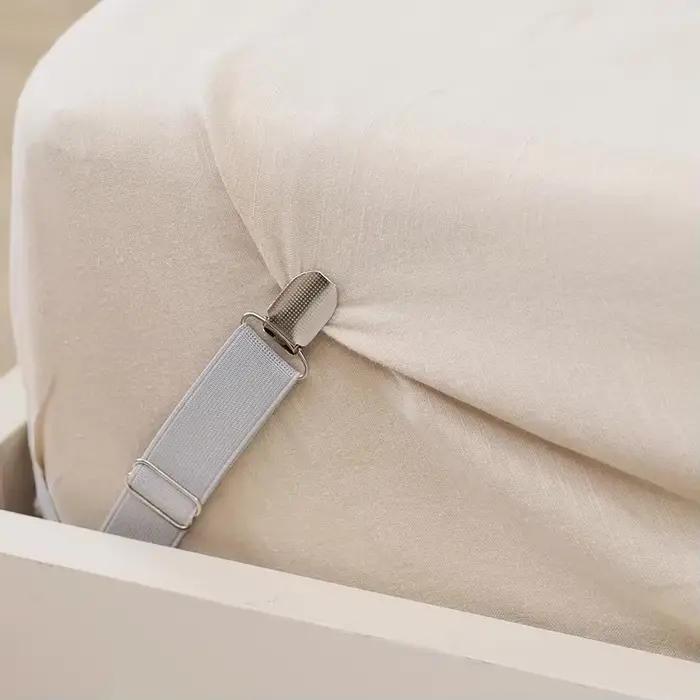 Attaches de drap de lit réglables