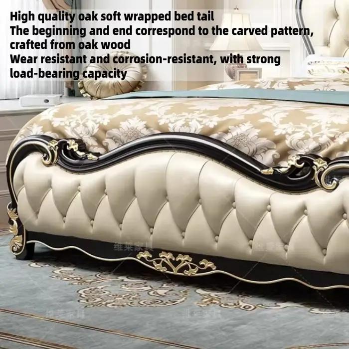 Lit double 200x220cm King Size pour 2 personnes