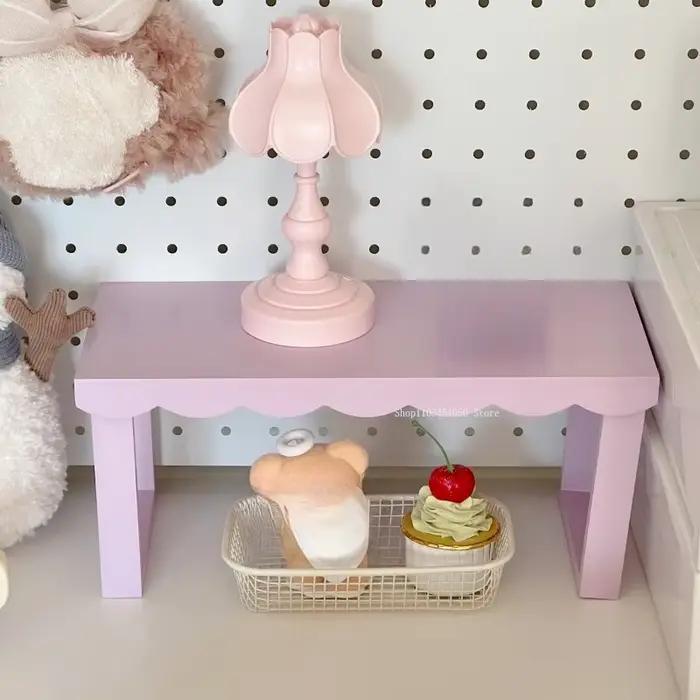 Étagère de rangement simple en bois pour la maison