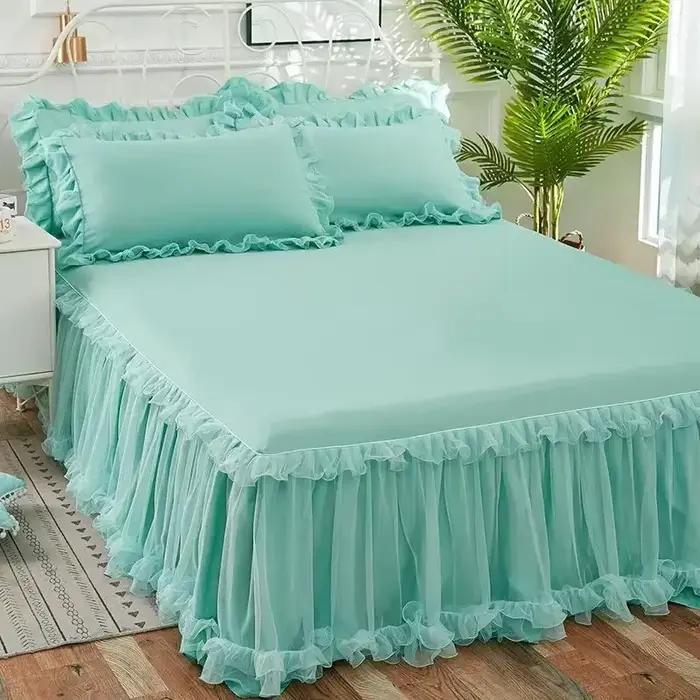 Jupe de lit princesse élégante