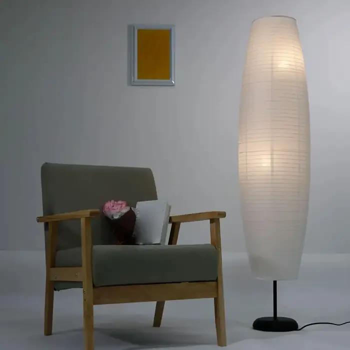 1 abat-jour en papier pour lampe de chevet