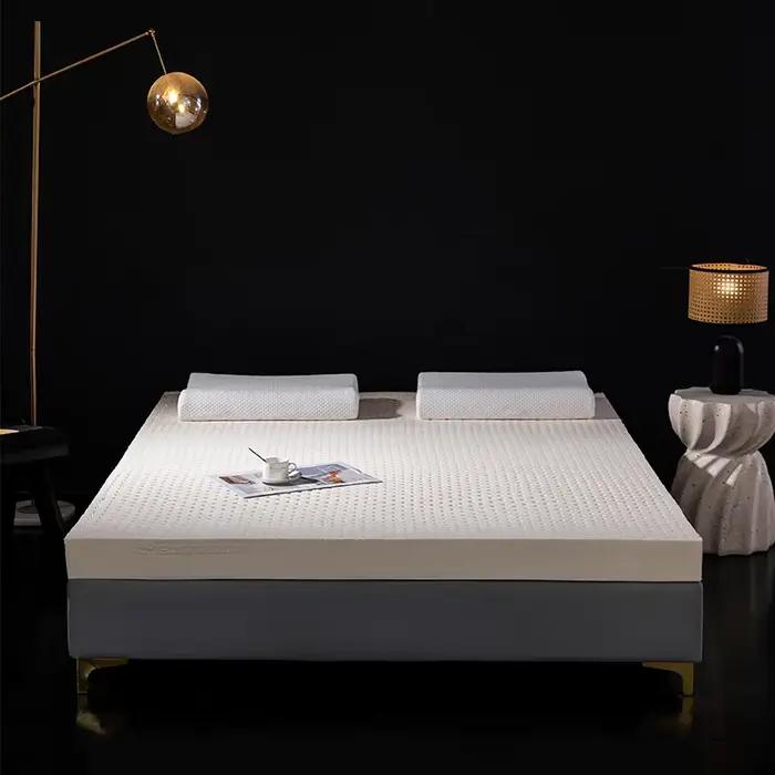 Matelas en latex naturel thaïlandais 95% 90x190 cm 10cm 85D Ferme Haute Densité Soutien Orthopédique