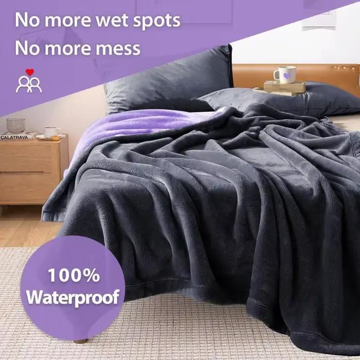 Couverture imperméable pour lit