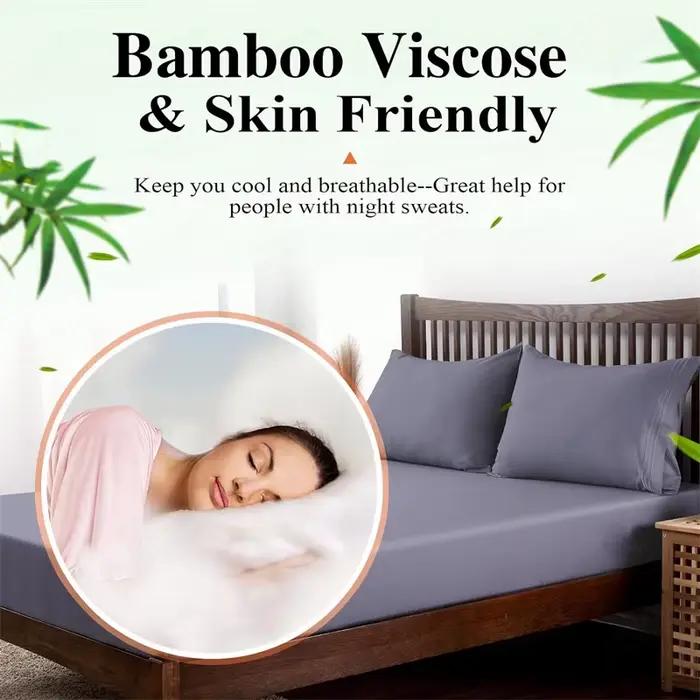 Drap-housse en bambou biologique