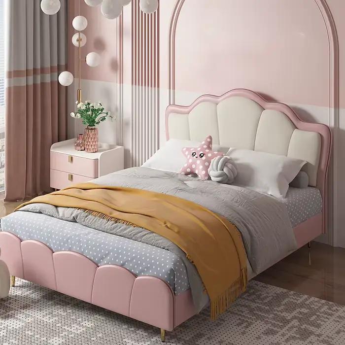 Lit Simple européen Camping dormir sol nordique gain de place lit moderne de luxe enfants plate-forme Letto Matrimoniale meubles