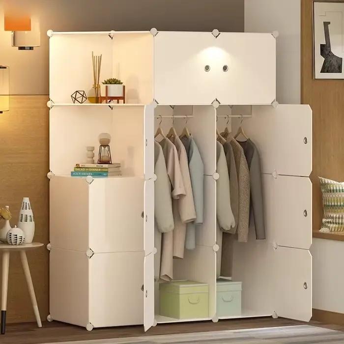 Armoire modulaire bon marché pour chambre à coucher