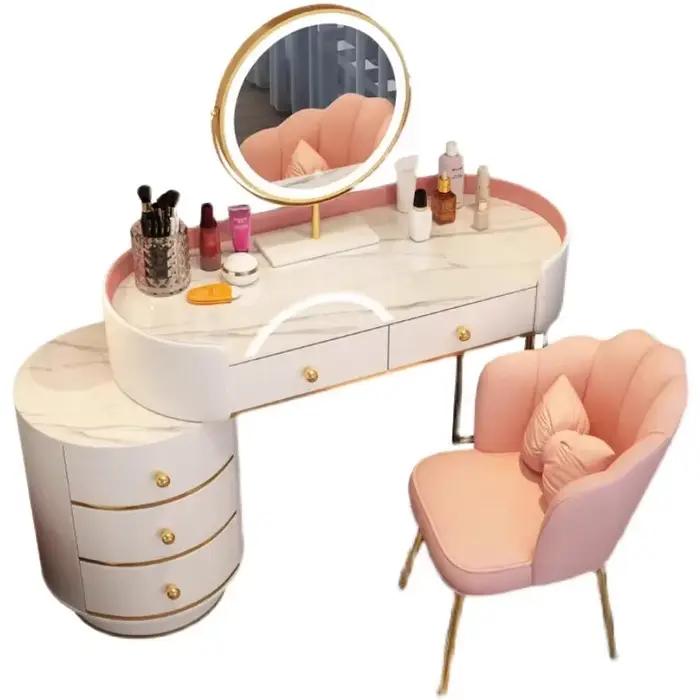 Commode minimaliste italienne style crème