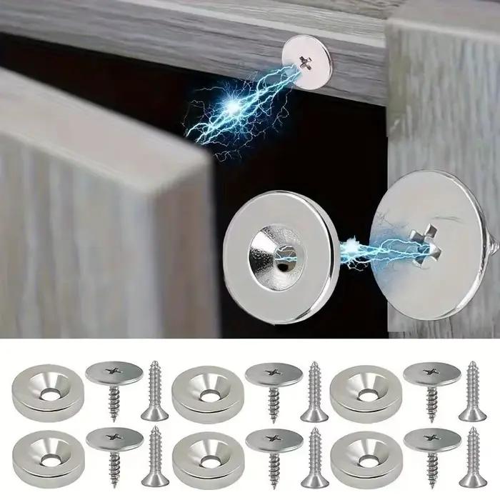 Loquets magnétiques robustes pour armoire