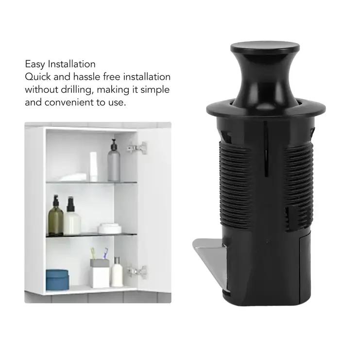 Serrure d'armoire en alliage de zinc ABS