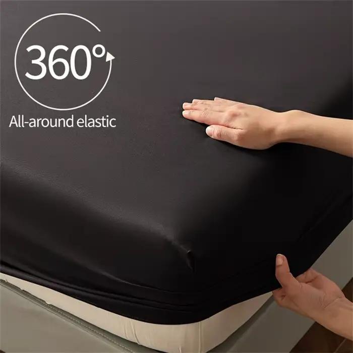 Drap De Lit doux avec bande élastique