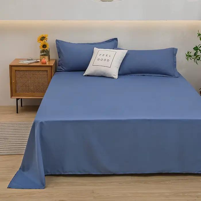 Draps de linge de lit doux pour la maison