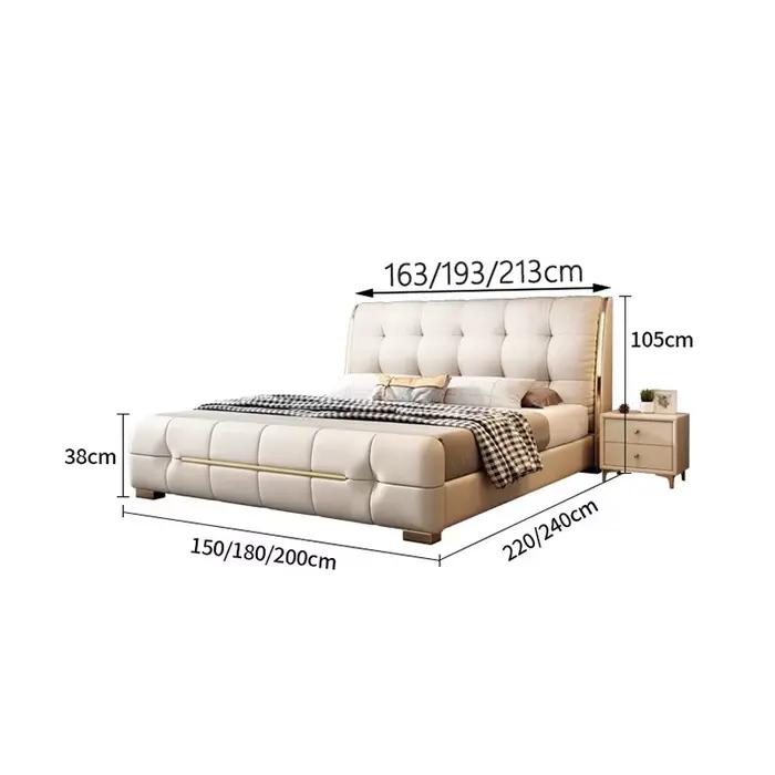 Lit Corium noir Design haut De gamme chambre moderne lit enfant en bas âge mariage luxueux Cama De Lujo Para dortoir meubles De maison