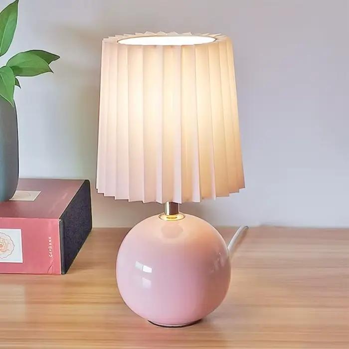 Lampe contemporaine en céramique pour chambre à coucher