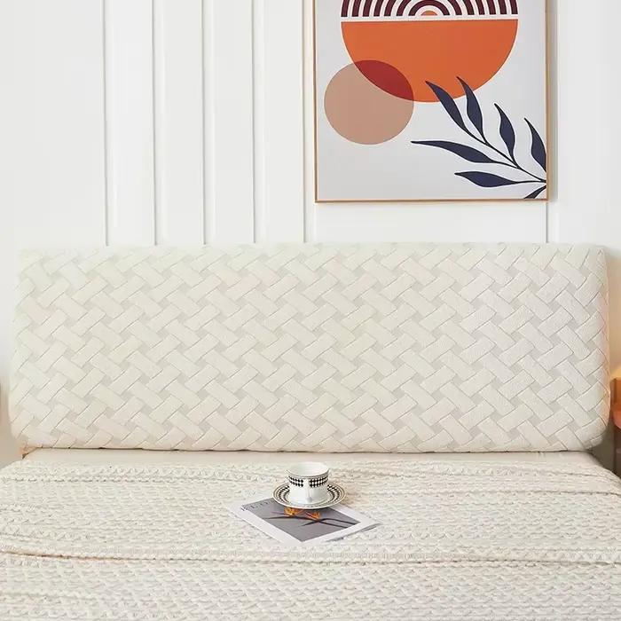 Housse de tête de lit épaisse en Jacquard