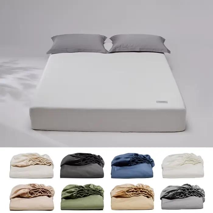 Drap-housse de luxe en coton égyptien 100% coton