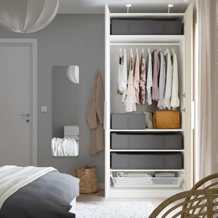 Conteneurs de rangement sous le lit