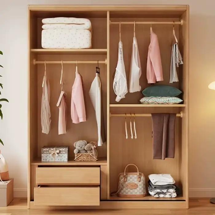 Armoire de luxe à portes coulissantes pour chambre