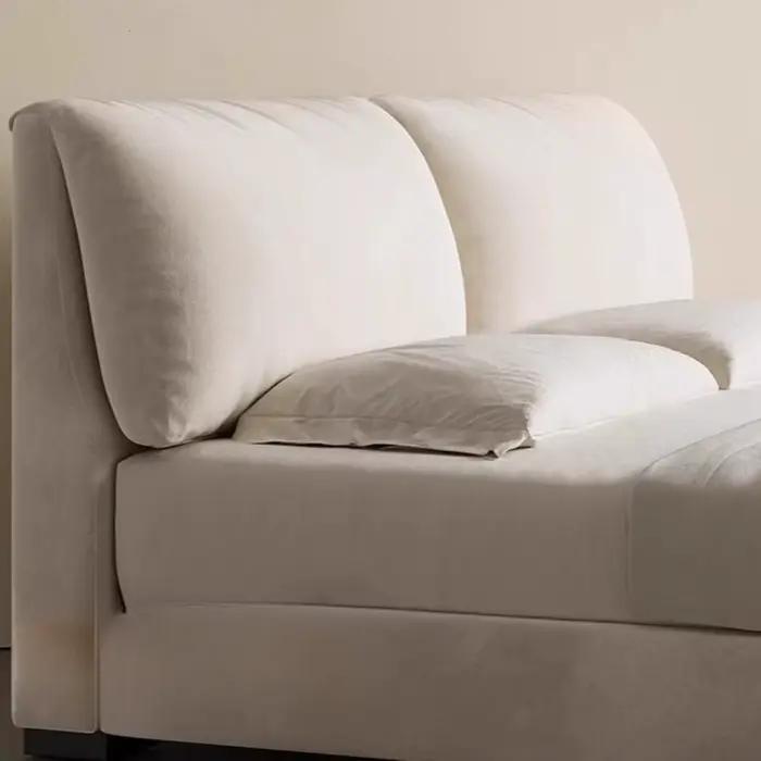Lit européen Unique, rangement de chambre à coucher moderne