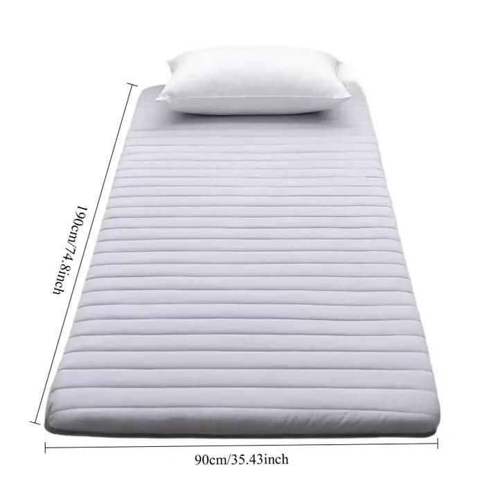 Matelas pliant-lit simple en mousse à mémoire de forme pour dortoirs et maisons de location