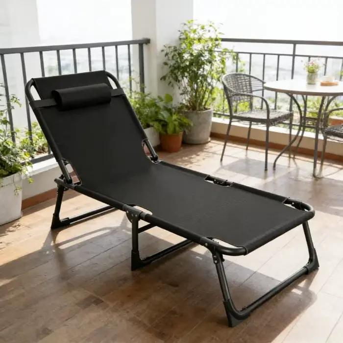 Lit simple pliable – Fauteuil inclinable multifonctionnel pour la maison
