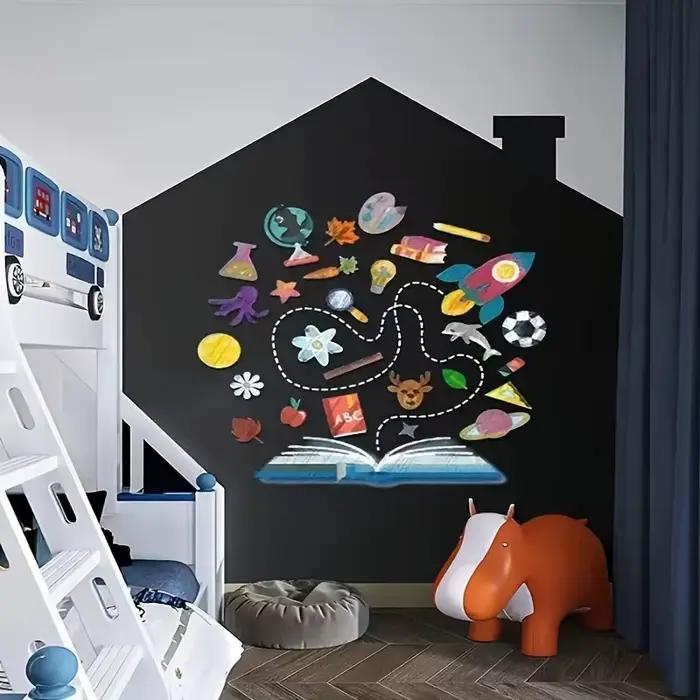 Papier peint pour tableau blanc magnétique