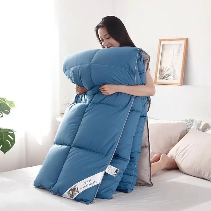 Couette en duvet de canard d'oie blanche