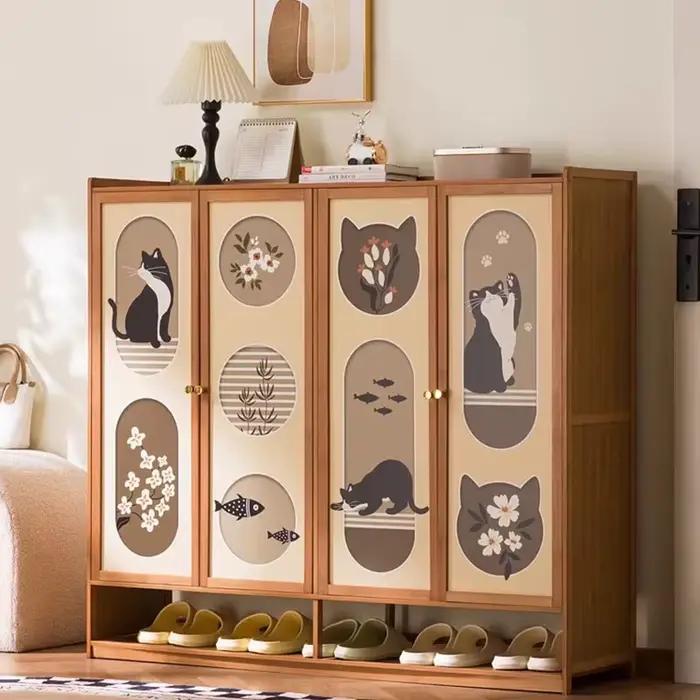Meuble à chaussures pour l'entrée de la maison