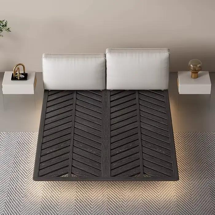 Tête de lit de luxe nordique rembourrée