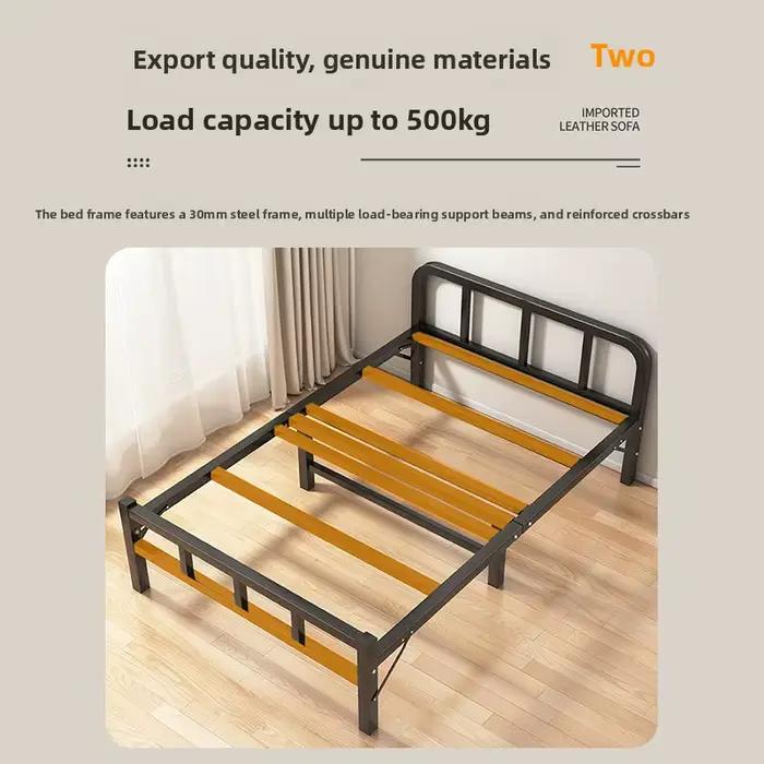 Lit pliant compact pour chambre d'étudiant