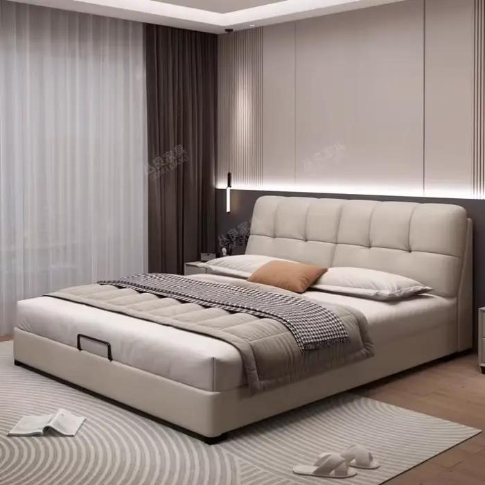 Tête de lit de luxe en cuir