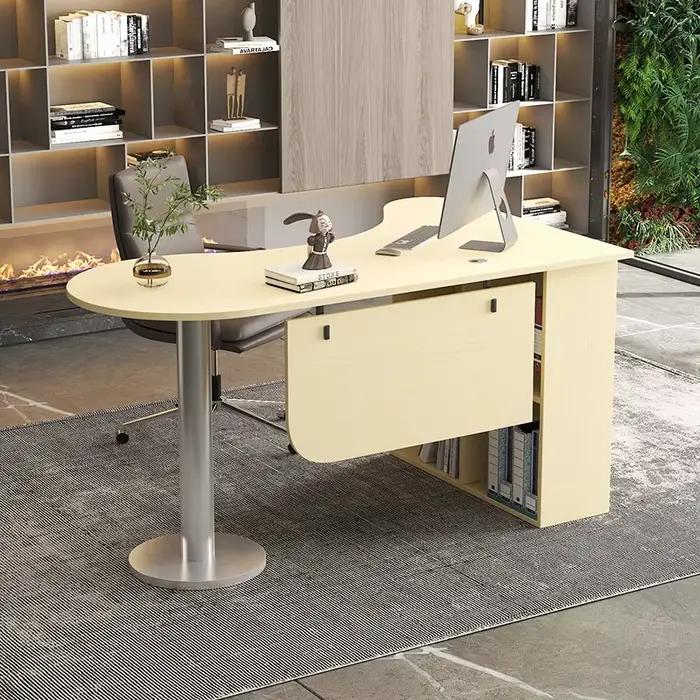 Bureau d'angle chambre à coucher fantaisie blanc design lecture écriture