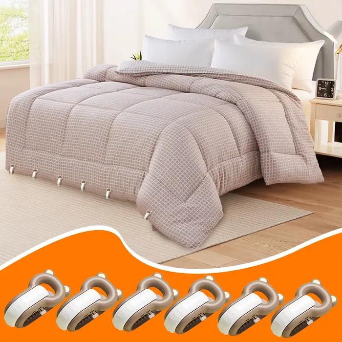 Clips de lit pour maintenir les draps