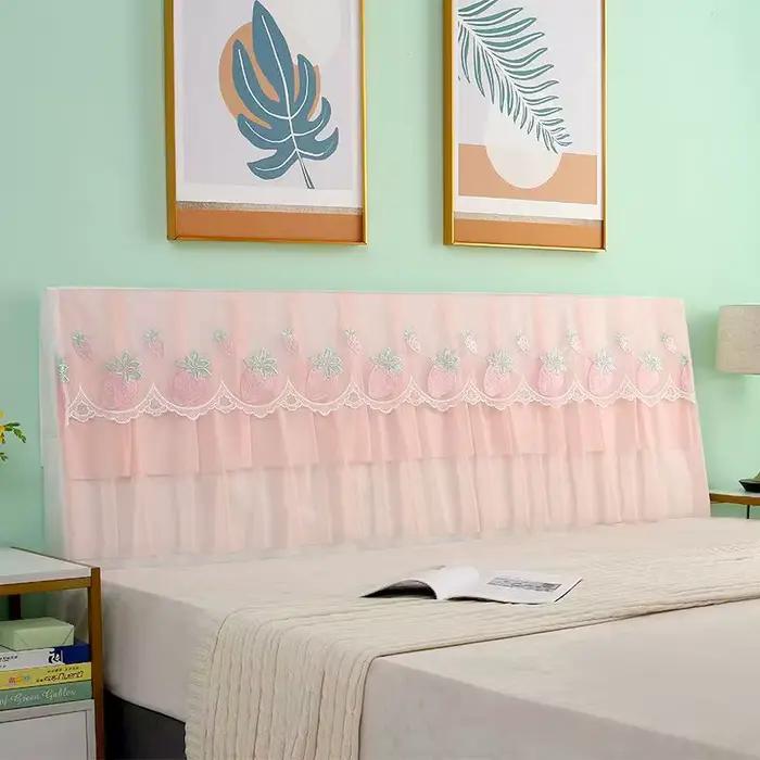 Housse de tête de lit en dentelle Jacquard exquise de haute qualité
