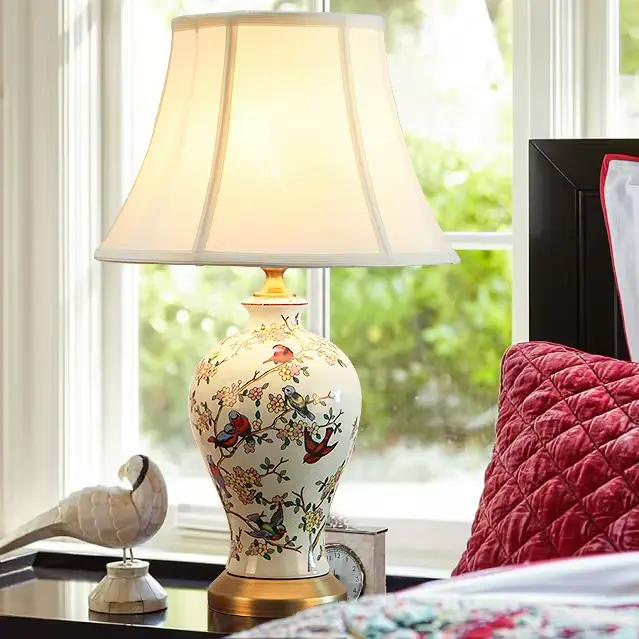 Lampe de Table chinoise en céramique