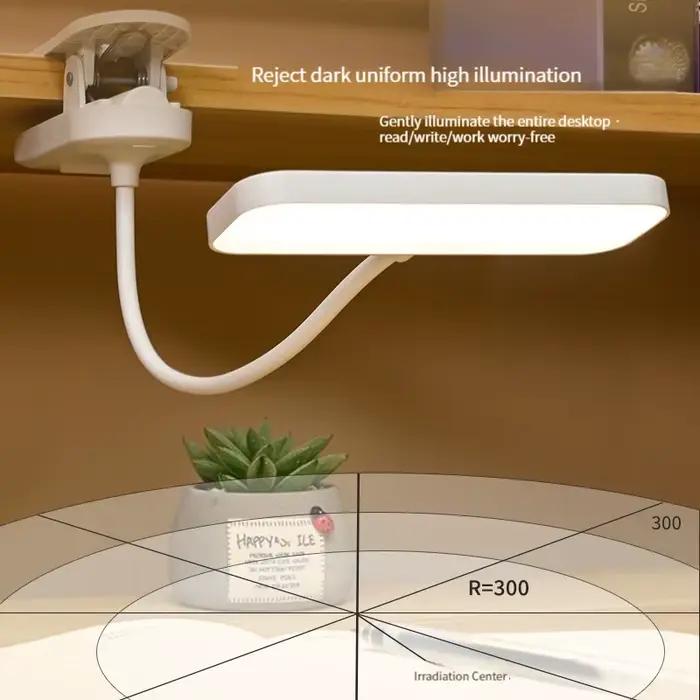Lampe de bureau à clipser avec soin des yeux