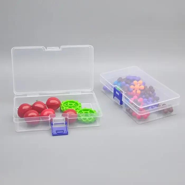 5 boîtes de rangement en plastique transparent pouvant accueillir des petits articles