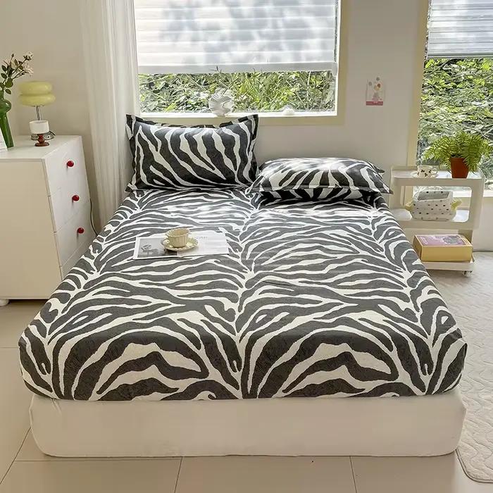 Drap de lit avec bande élastique