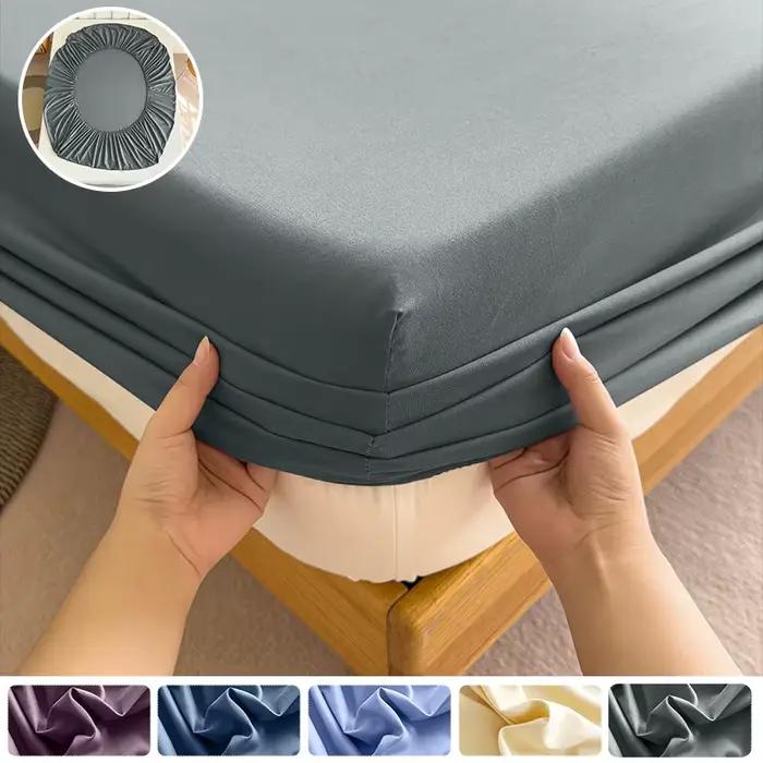 Drap-housse 90/120/150/180x200 avec bande élastique
