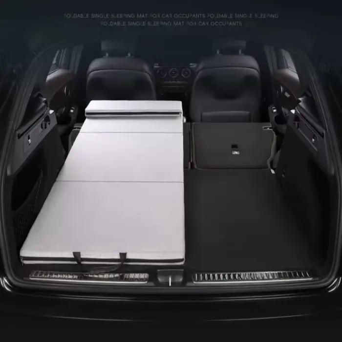 Lit de camping pliable portable avec matelas pour voiture