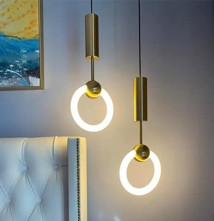 Applique murale rétro à tête unique, décoration intérieure de chevet, chambre à coucher, Bar, Restaurant, salle de bains, boutique de thé, Lustre suspension luminaire plafond  luminaires plafonnier  a