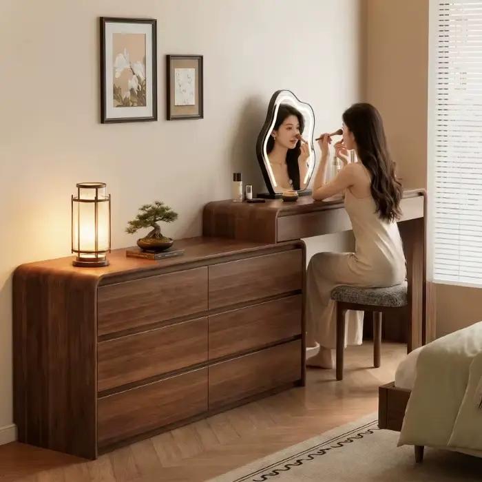 Table de toilette de luxe pour chambre à coucher