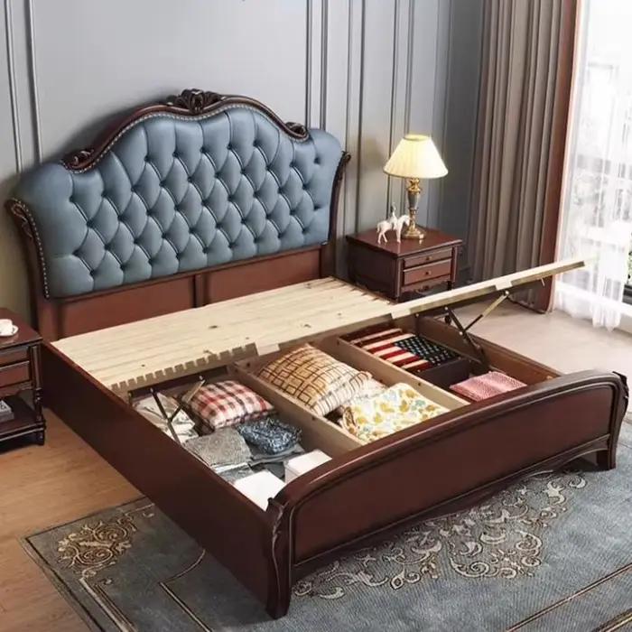 Lit King Size avec tête de lit