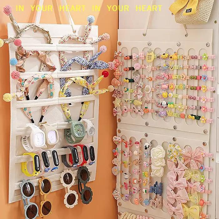 Organisateur mural de rangement pour chambres de filles