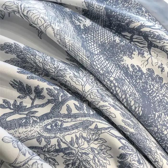 Svetanya Lyocell ensemble de literie plantes forestière imprimé léopard housse de couette ensembles draps taies d'oreiller sous-vêtements linge de lit
